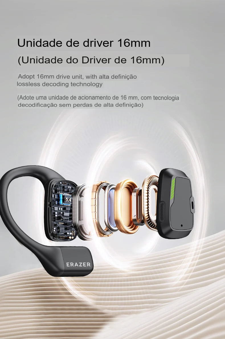 Fone de ouvido - Bluetooth, tradutor instantâneo
