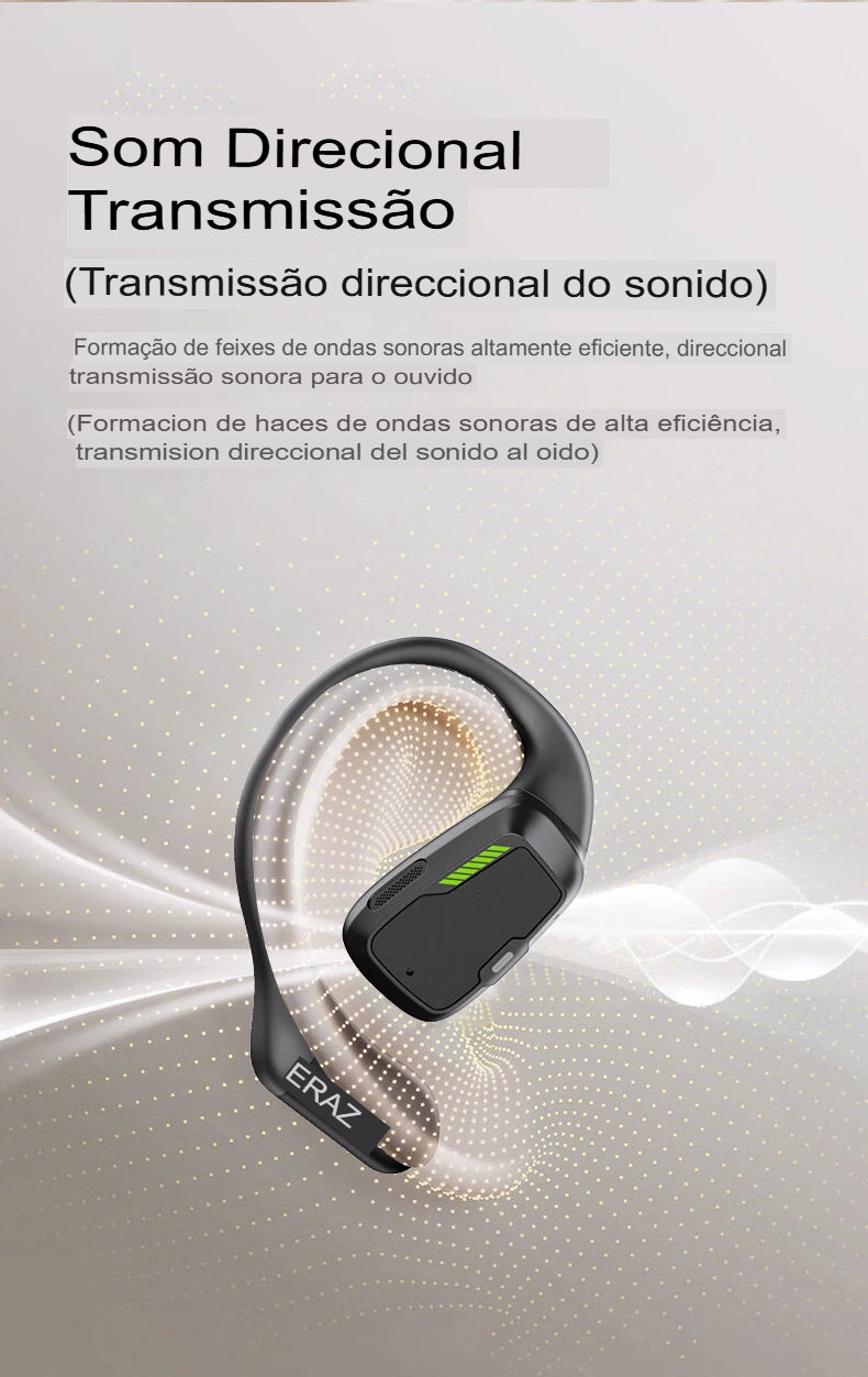 Fone de ouvido - Bluetooth, tradutor instantâneo