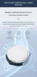 Robô Aspirador Inteligente 3 em 1